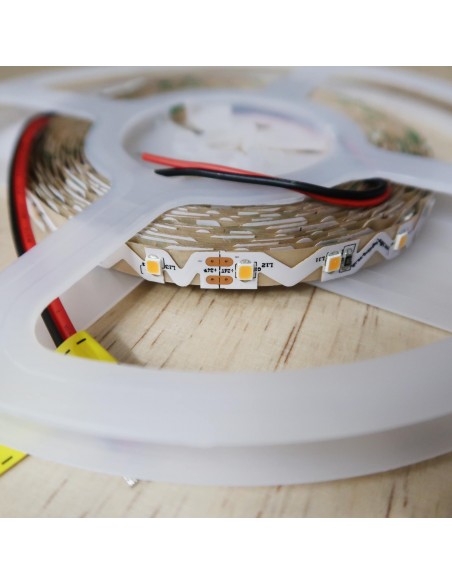 Bendable Warm White LED 5m Strip 24V 14 4W M IP54 65 PU Nano