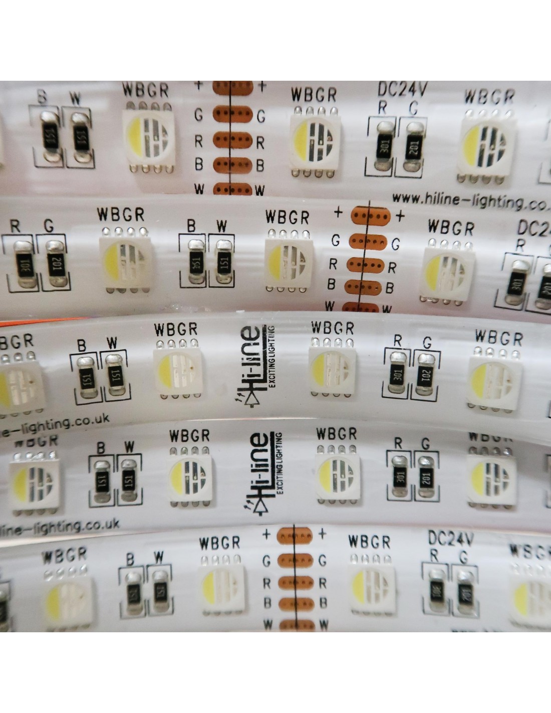 RGBW LED-Streifen rgb+Kaltweiß