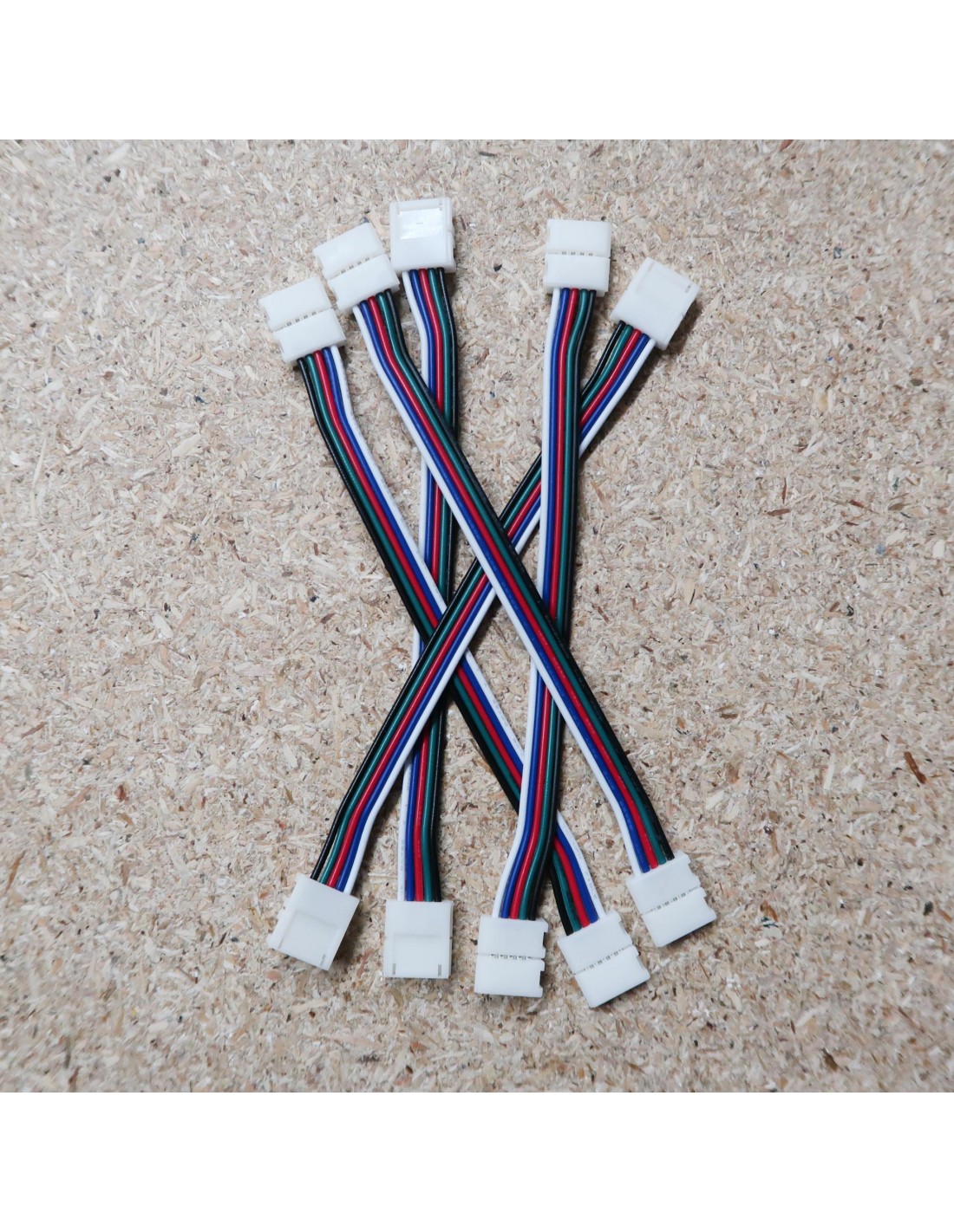 Zubehör für LED-Streifen RGBW 5 Pin Verbinder Kabel Verlängerungen