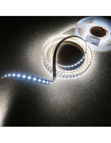 High Efficacy 2835 24V LED Strip, Neutral White 4000K, 160/m, 5m Reel