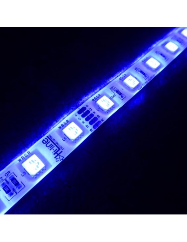LED-Streifen, 48W, 12V, warmweiß, 120 LEDs/m, IP54, 5m, 8mm