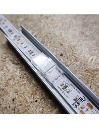 LED Profile strip to strip connector for 8mm IP00/20 LED tape single colour