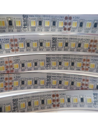 Tunable white LED strip 120 LEDs per meter