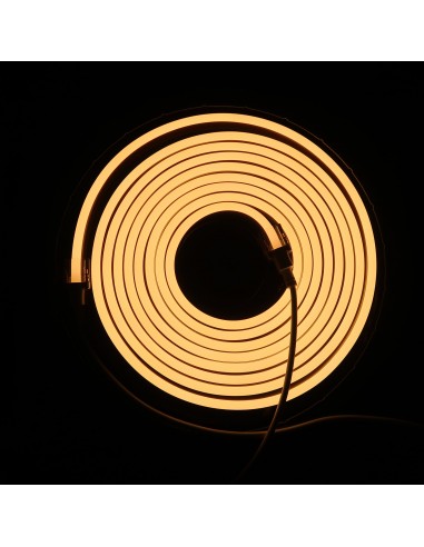 20 meters Kit Warm White LED Neon Flex | 2800K | 24V | IP65/IP67 | 10x20mm