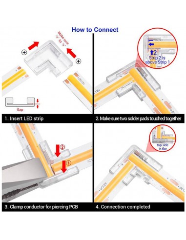 COB-L-Connect-10mm-2-Pin-Installation-Guide-Single-Colour-Corner-Connector