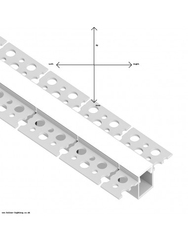 Flexible-Einbau-LED-Profil-Installation