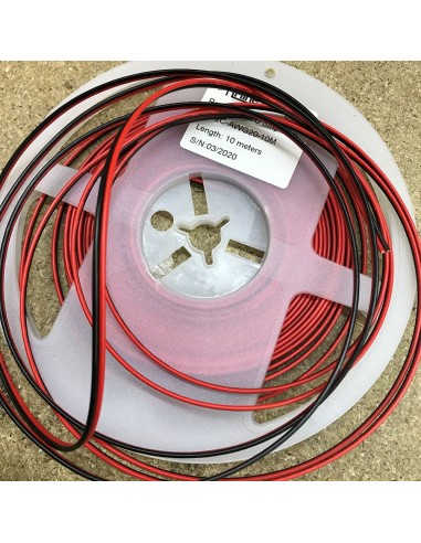 100m roll awg20 red black cable for led strips